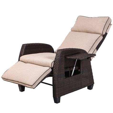 adjustable patio reclining lounge chair.